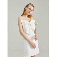 SILVANA BOWTIE DRESS (WHITE)