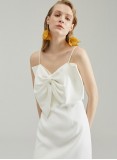 SILVANA BOWTIE DRESS (WHITE)