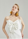 SILVANA BOWTIE DRESS (WHITE)