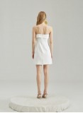 SILVANA BOWTIE DRESS (WHITE)