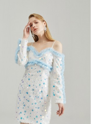 Wall Flower Dress (White)