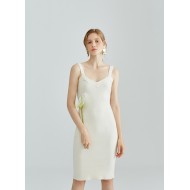 LOUISA KNIT DRESS (IVORY)