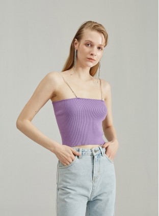 LORNA CAMI TOP (VIOLET)