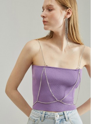 LORNA CAMI TOP (VIOLET)