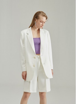 MACADAMIA BLAZER&SHORTS (NO RETURNS)