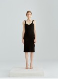 LOUISA KNIT DRESS (BLACK)