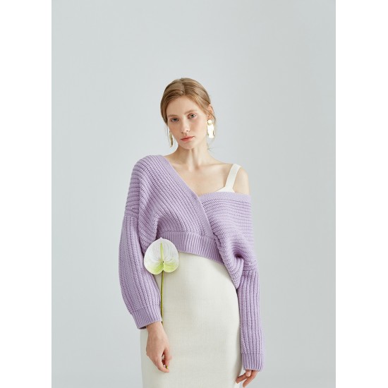 COPIHUE KNIT JUMPER (LILAC)