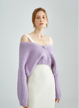 COPIHUE KNIT JUMPER (LILAC)