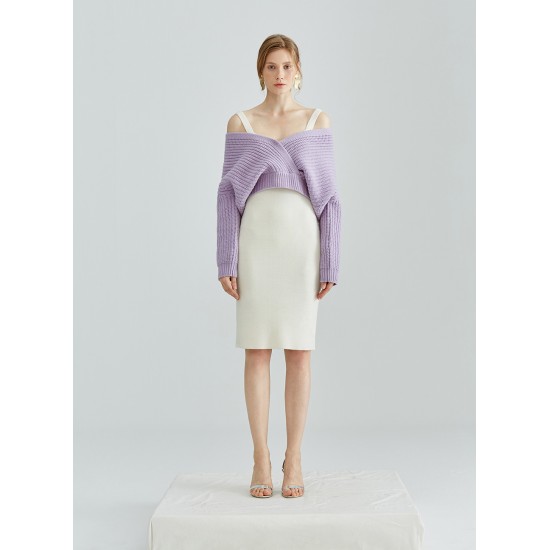 COPIHUE KNIT JUMPER (LILAC)