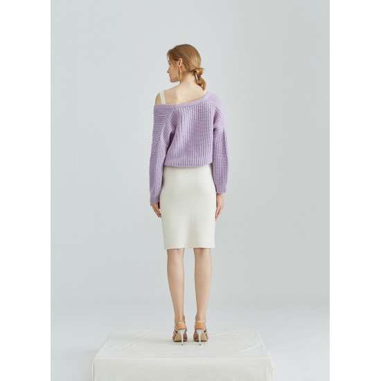 COPIHUE KNIT JUMPER (LILAC)