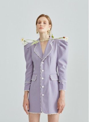 VALENCIA BLAZER DRESS (LILAC)