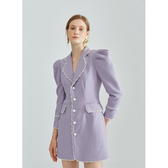 Blazer sales dress lilac