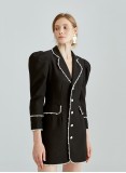 VALENCIA BLAZER DRESS (BLACK)