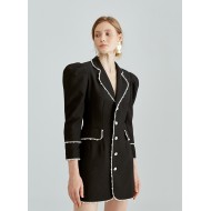 VALENCIA BLAZER DRESS (BLACK)