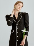 VALENCIA BLAZER DRESS (BLACK)