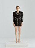 VALENCIA BLAZER DRESS (BLACK)