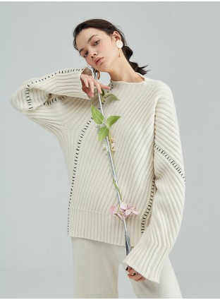 EPIPHANY WOOL JUMPER (IVORY)