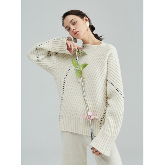 EPIPHANY WOOL JUMPER (IVORY)