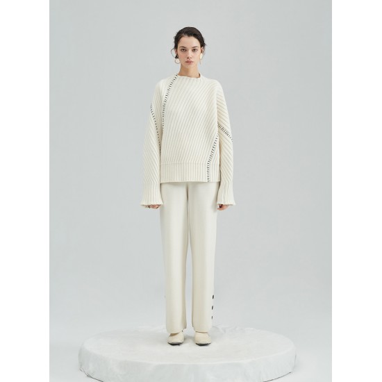 EPIPHANY WOOL JUMPER (IVORY)