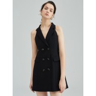 AURORA BLAZER DRESS (BLACK)