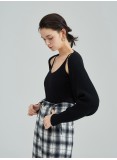 SIBLE KNIT CARDIGAN (BLACK)