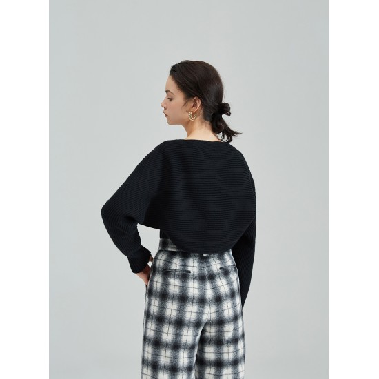 SIBLE KNIT CARDIGAN (BLACK)