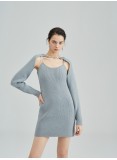 COPIHUE KNIT TWO-PIECE (GREY)