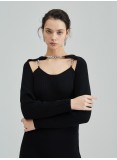 COPIHUE KNIT TWO-PIECE (BLACK)