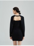 COPIHUE KNIT TWO-PIECE (BLACK)