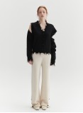 ETERNITY WOOL PANTS (IVORY)