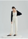 ETERNITY WOOL PANTS (IVORY)