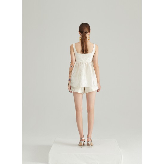 VIOLA BOWTIE TWO-PIECE (CREAM)