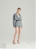 VIBES BLAZER TWO-PIECE (GREY)