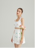 BELOVED KNIT TWO-PIECE (FLORAL)