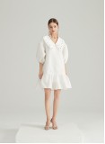 CLOVER FLARED DRESS (IVORY)