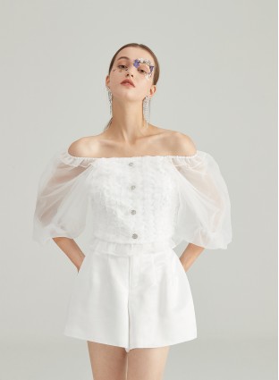 COCOON TWO-PIECE (WHITE)