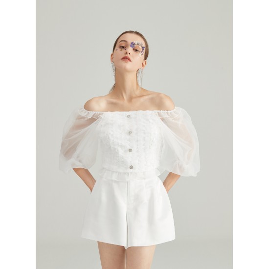 COCOON TWO-PIECE (WHITE)