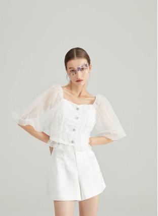 COCOON TWO-PIECE (WHITE)
