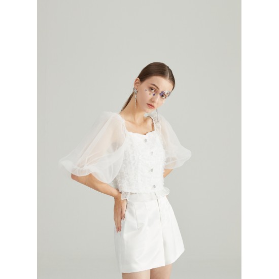 COCOON TWO-PIECE (WHITE)