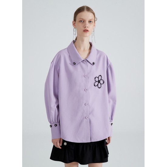 POSITANO SHIRT (VIOLET)