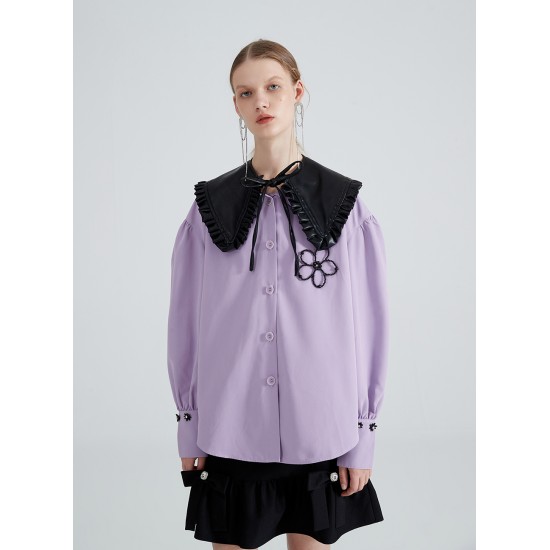 POSITANO SHIRT (VIOLET)