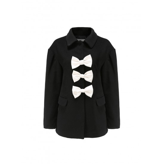 PETRA WOOL COAT (BLACK)