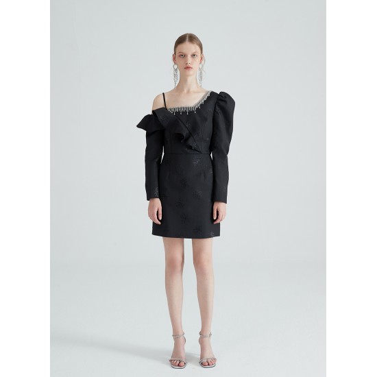 SICILY DRESS (BLACK)