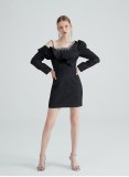 SICILY DRESS (BLACK)