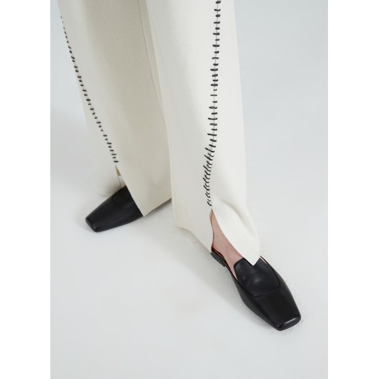 EVE WOOL PANTS (IVORY)