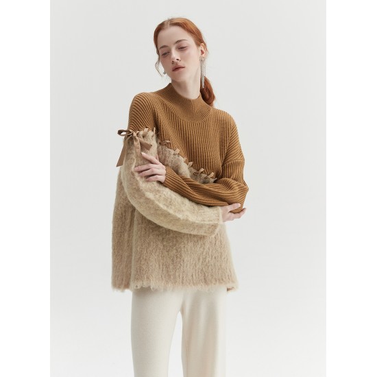 SINGER BOWTIE KNIT (CAMEL)