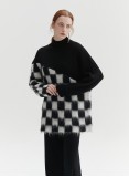 SINGER CHECKERED KNIT (BLACK)