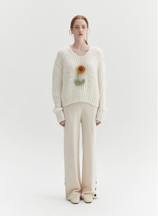 SUNFLOWER MOHAIR KNIT (IVORY)