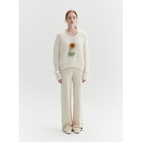 SUNFLOWER MOHAIR KNIT (IVORY)