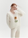 SUNFLOWER MOHAIR KNIT (IVORY)